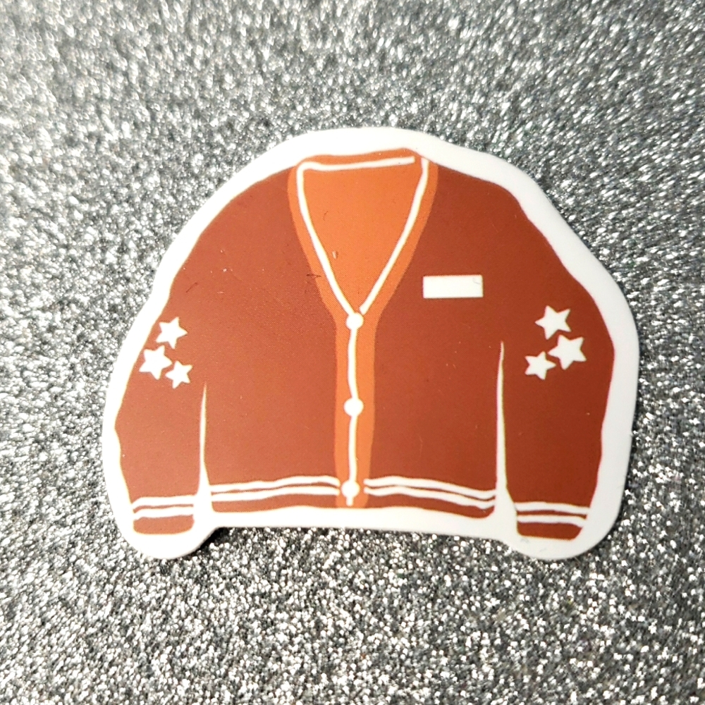 10/$10 Taylor Swift EVERMORE Waterproof Sticker cardigan